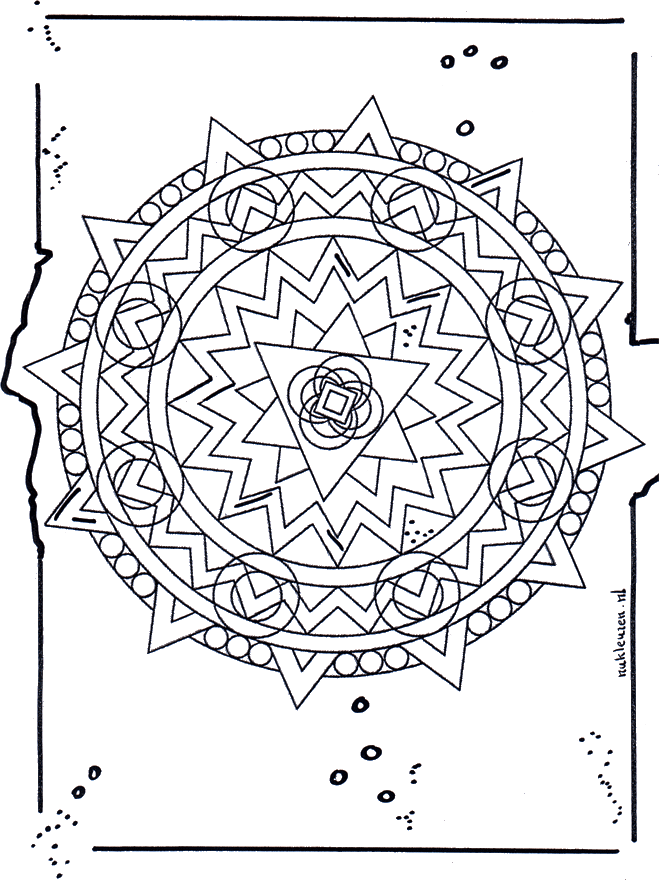 Mandala 19 - Geomandalaer