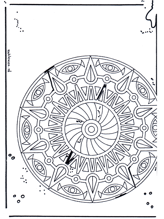 Mandala 21 - Geomandalaer