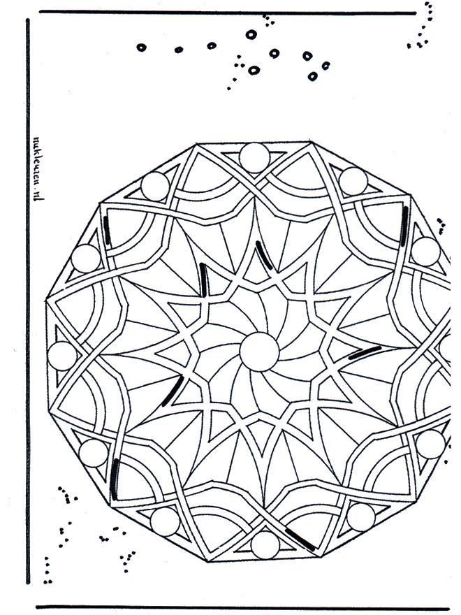 Mandala 22 - Geomandalaer