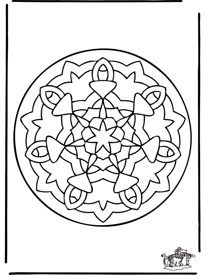 Mandala 36 - Geomandalaer