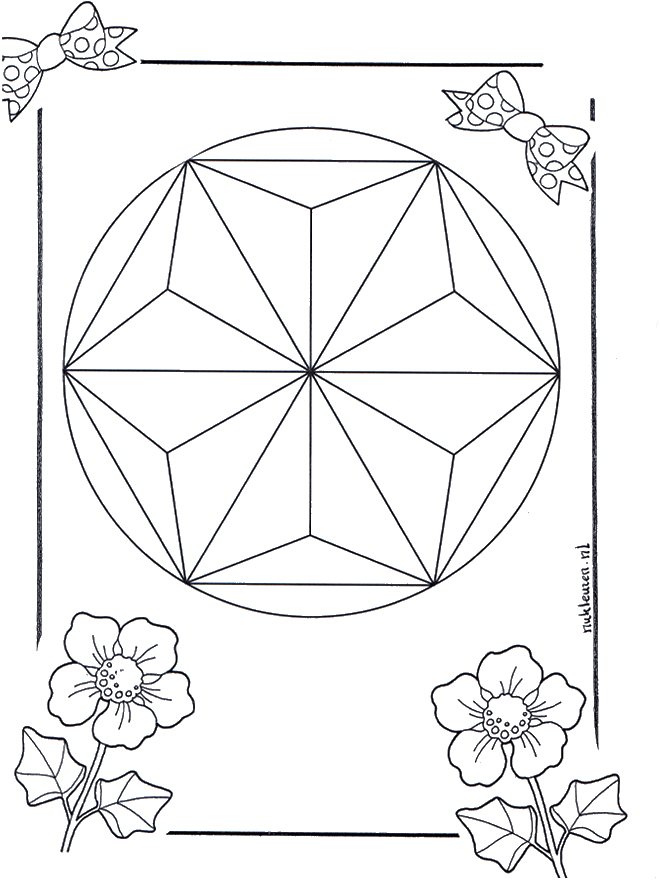 Mandala 6 - Geomandalaer