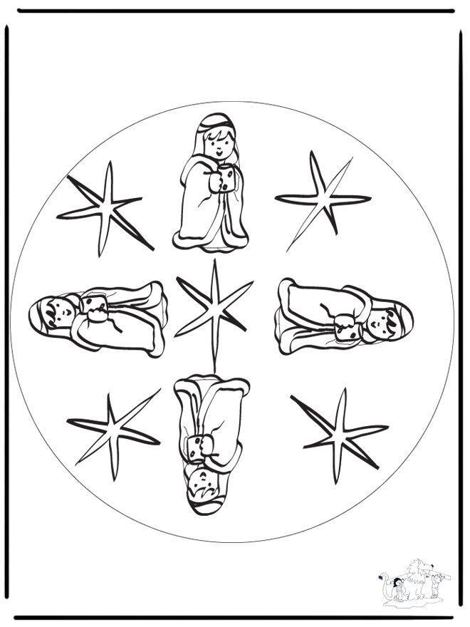 Mandala king - Småbarnsmandalaer