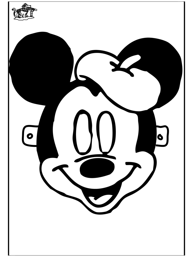 Mask Mickey - Kreativitet masker