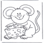 Mouse with cheese