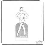 Kreativitet - Paper doll 1