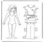 Paper doll mother