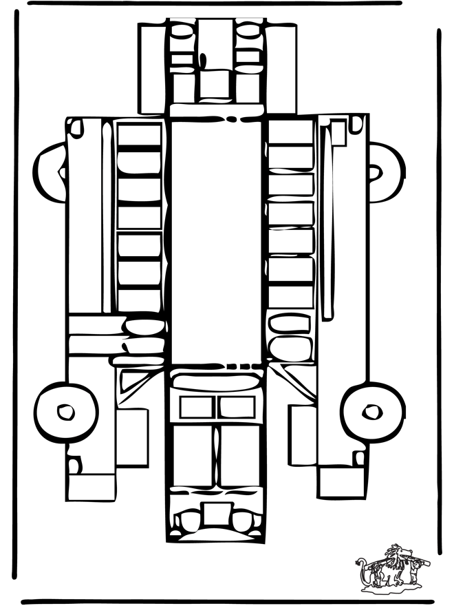 Papercraft bus - Kreativ med å bygge