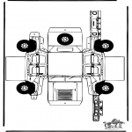 Kreativitet - Papercraft Hummer