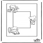 Kreativitet - Photoframe Babar