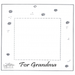 Kreativitet - Photoframe for grandma