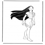 Tegneseriefigurer - Pocahontas 2