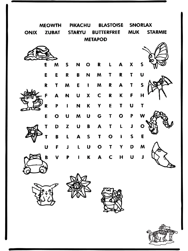 Pokemon puzzle 6 - Pusle