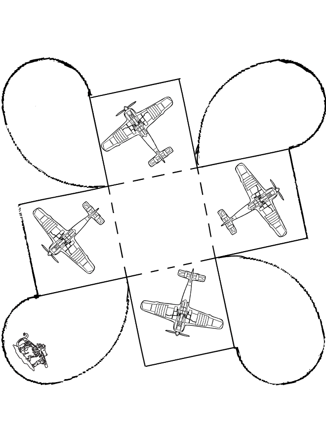 Present box Airplane - Kreativ med å bygge