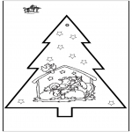 Jul - Prickingcard crib 2