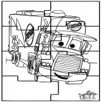 Kreativitet - Puzzle Cars