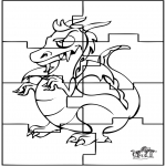 Kreativitet - Puzzle dragon