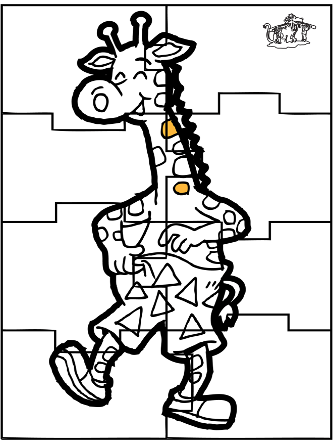 Puzzle giraffe - Pusle