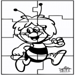 Kreativitet - Puzzle Maya the Bee