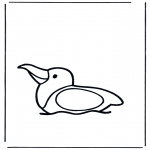 Dyr - Seagull on water