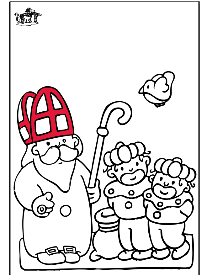 Sinterklaas 52 - Sint Nicolas coloring pages