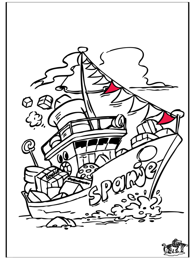 Sinterklaas 57 - Sint Nicolas coloring pages