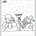 Vinter - Snowman 4