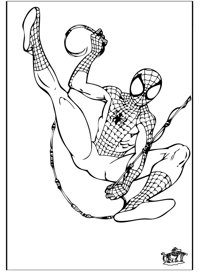 Spiderman 2 - Andre fargeleggingstegninger