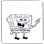 Småbarn - SpongeBob coloring pages