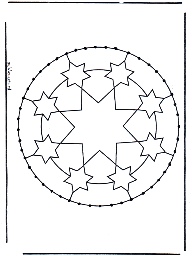 Stitchingcard 4 - Kreativ med mandala broderkort