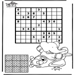 Kreativitet - Sudoku Airplane