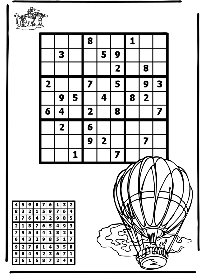 Sudoku balloon - Pusle