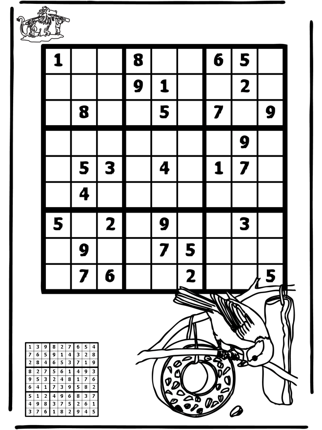 Sudoku bird - Pusle