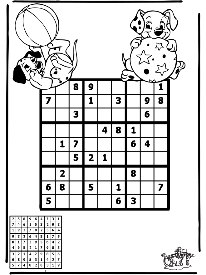 Sudoku dalmatians - Pusle