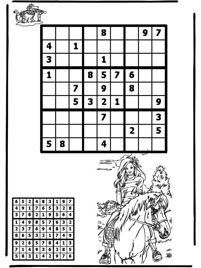 Sudoku horseriding - Pusle