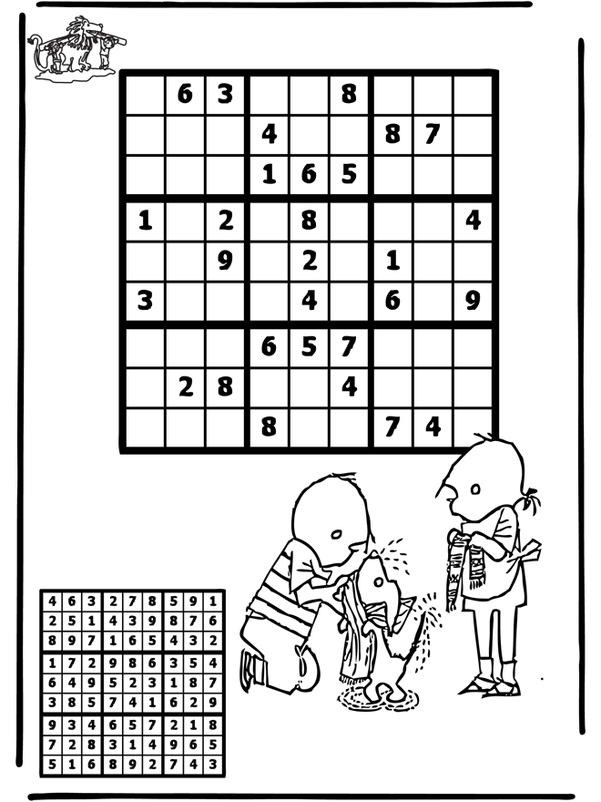 Sudoku Jip and Janneke - Pusle