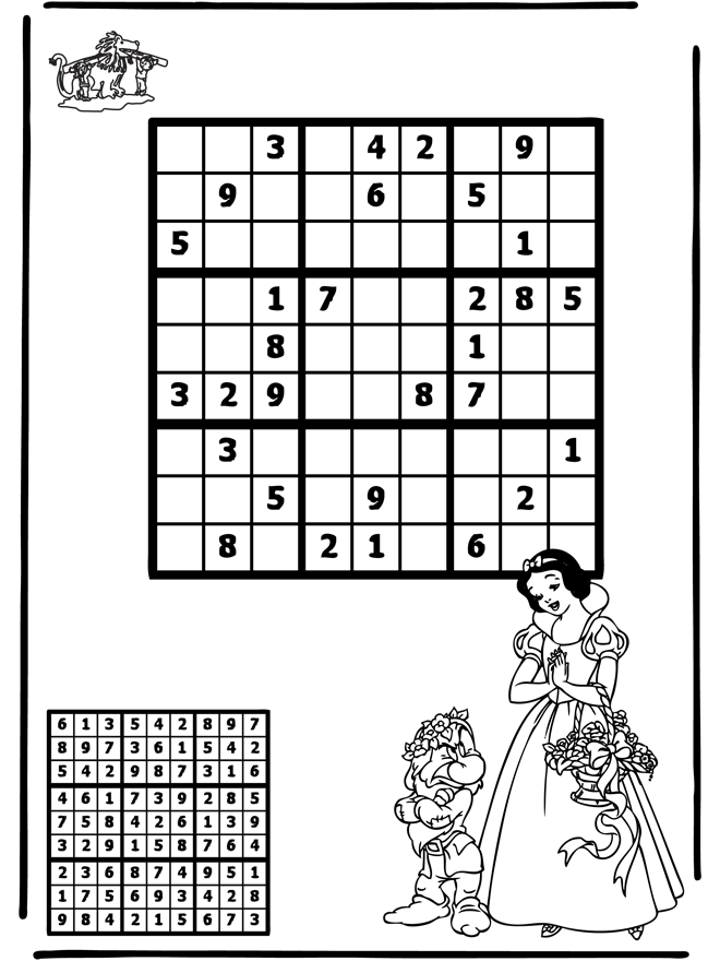 Sudoku snow white - Pusle