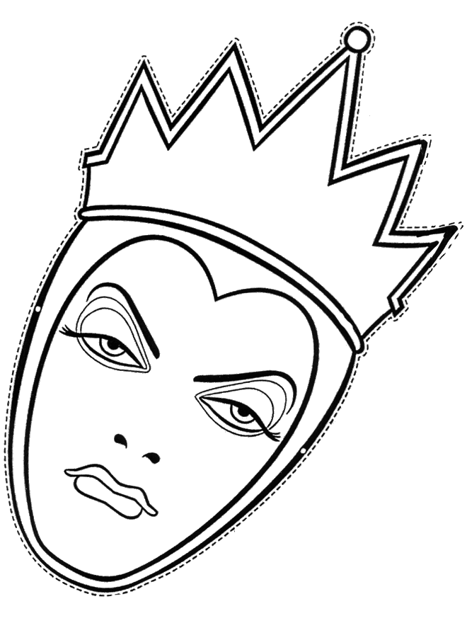 The angry queen - Kreativitet masker