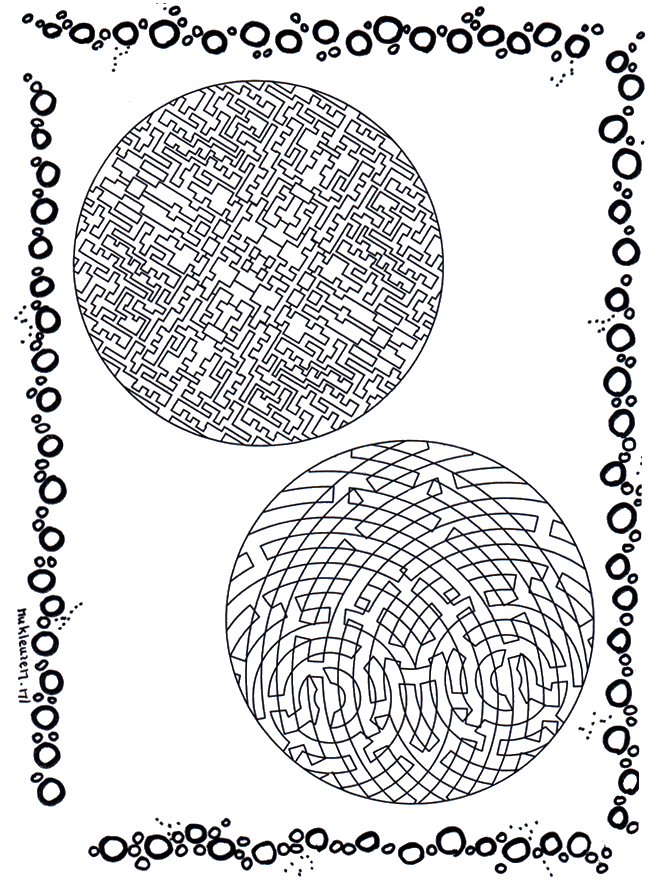 Two mandalas 4 - Duo mandala