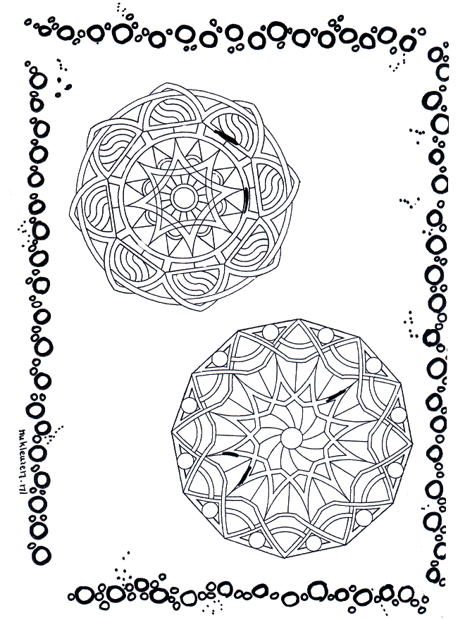 Two mandalas 6 - Duo mandala