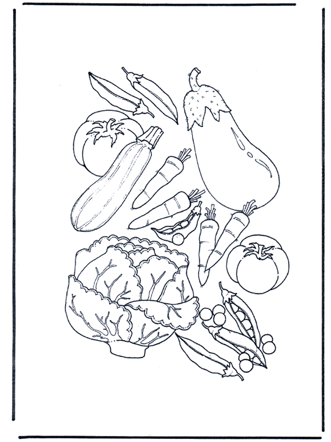 Vegatables 1 - Grønnsaker og frukt