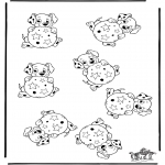 Kreativitet - Whichone is different 101 Dalmatians