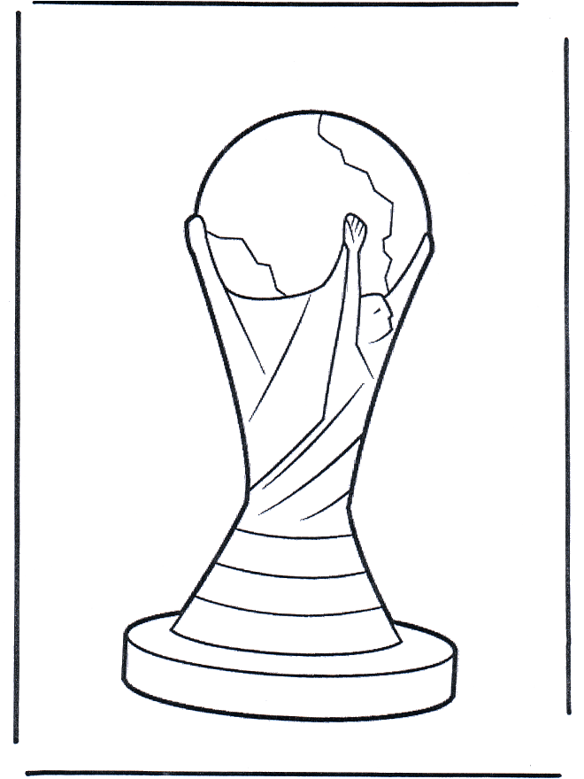 World Cup - Fotball fargeleggingstegninger