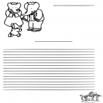 Kreativitet - Writing paper Babar