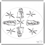 Jul - Xmas mandala 3